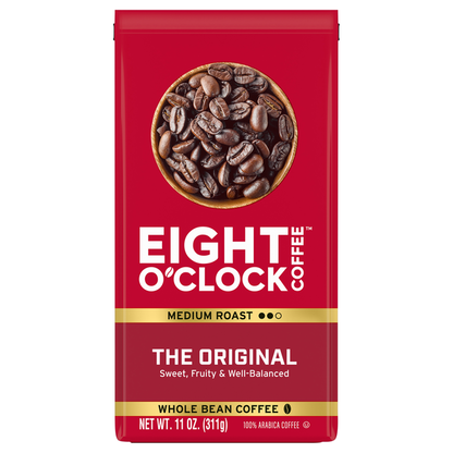 Eight O’Clock Whole Bean Medium Roast The Original Coffee