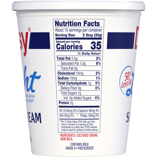 Daisy Sour Cream, Light  DestGlow