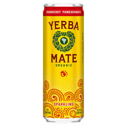 Yerba Madre Organic Yerba Mate Sparkling Cranberry Pomegranate