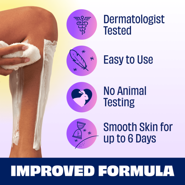 Nair Body Cream Hair Remover With Nourishing Oat Milk And Vanilla