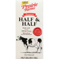 Prairie Farms Half &amp; Half, Premium️  DestGlow