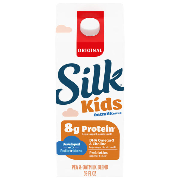 Silk Oat Dairy Free Milk Blend  DestGlow