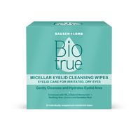 Biotrue® Micellar Eyelid Cleansing Wipes️  DestGlow
