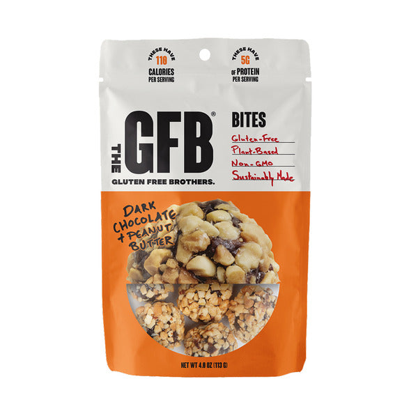 The GFB Dark Chocolate Peanut Butter Bites  DestGlow