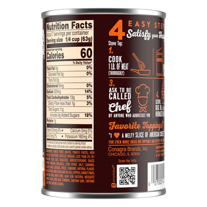 Manwich Sloppy Joe Sauce Bold Flavor Canned Sauce