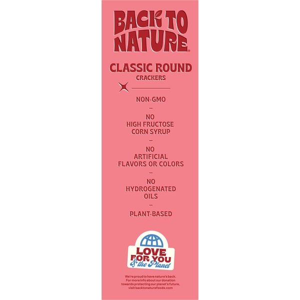Back to Nature Round Classic Crackers  DestGlow