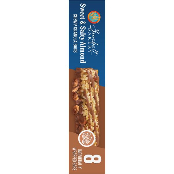 Sunbelt Bakery Chewy Sweet &amp; Salty Almond Granola Bars  DestGlow