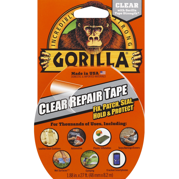 Gorilla Tape, Clear Repair  DestGlow