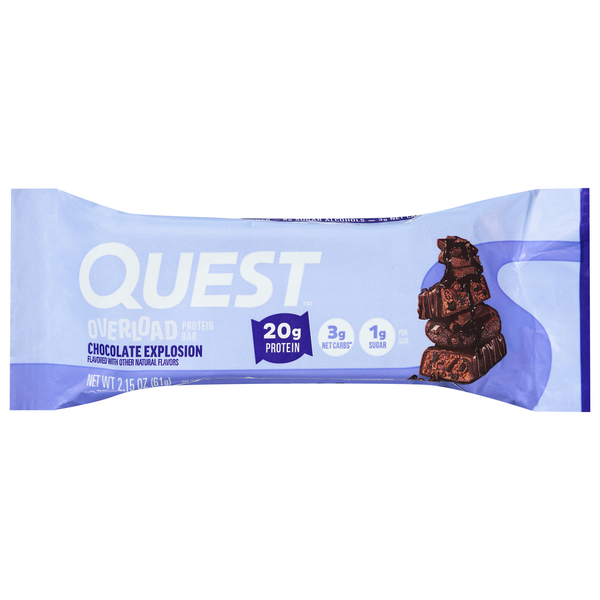 Quest Chocolate Explosion Protein Bar  DestGlow