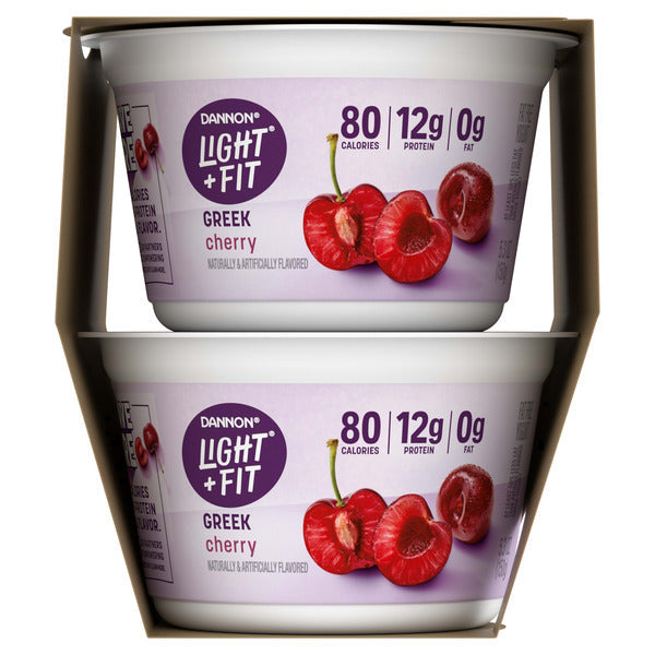 Dannon Light + Fit Greek Cherry Fat Free Yogurt