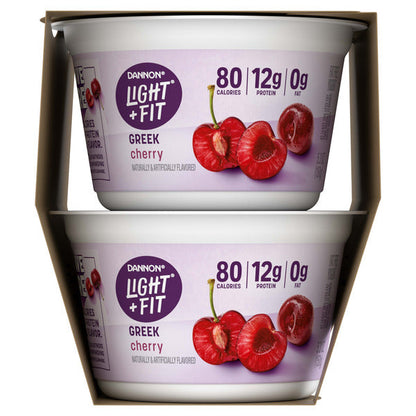 Dannon Light + Fit Greek Cherry Fat Free Yogurt