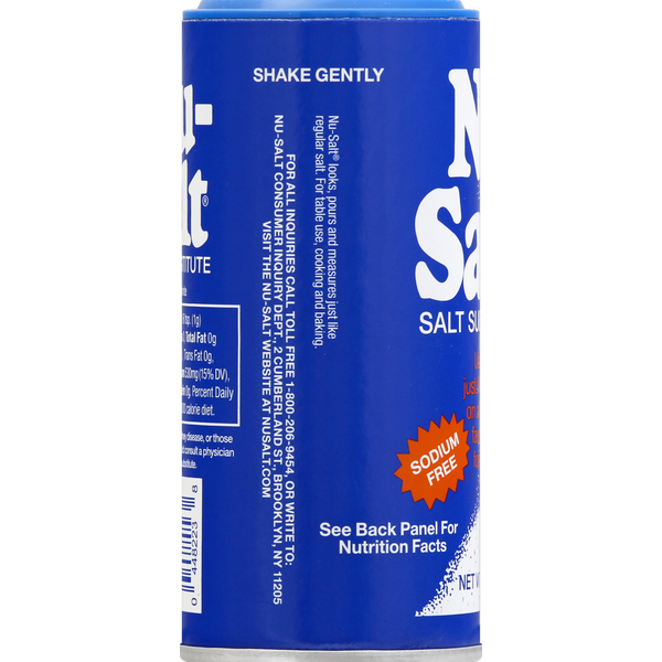 Nu-Salt Salt Substitute  DestGlow