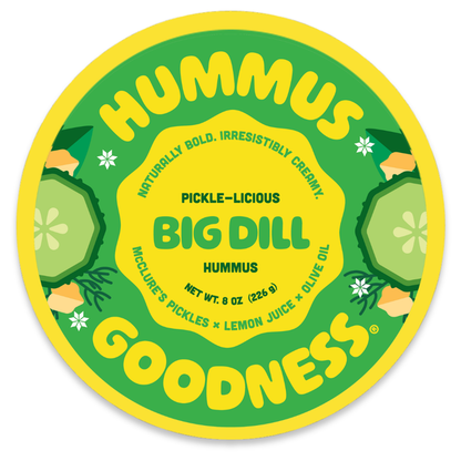 Hummus Goodness  Big Dill Hummus, Seed Oil Free