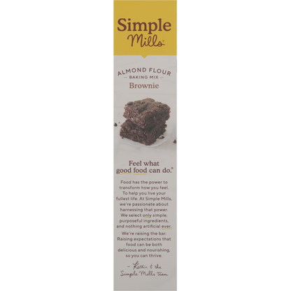 Simple Mills  Almond Flour Brownie Baking Mix