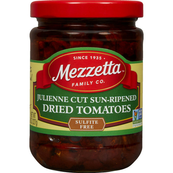 Mezzetta Julienne Cut Sun-Ripened Dried Tomatoes Sulfite Free  DestGlow