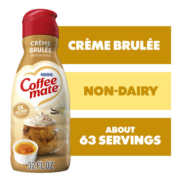 Coffee mate Crme Brulee Flavored Coffee Creamer