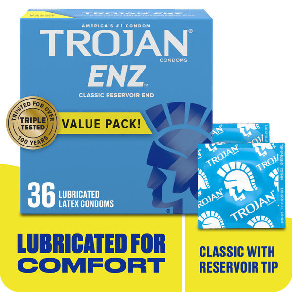 Trojan Original Latex Lubricated Condoms For Men  DestGlow