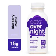 Oats Overnight Blueberry Muffin Shake️  DestGlow