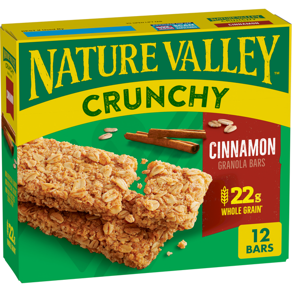 Nature Valley Cinnamon Crunchy Granola Bars  DestGlow