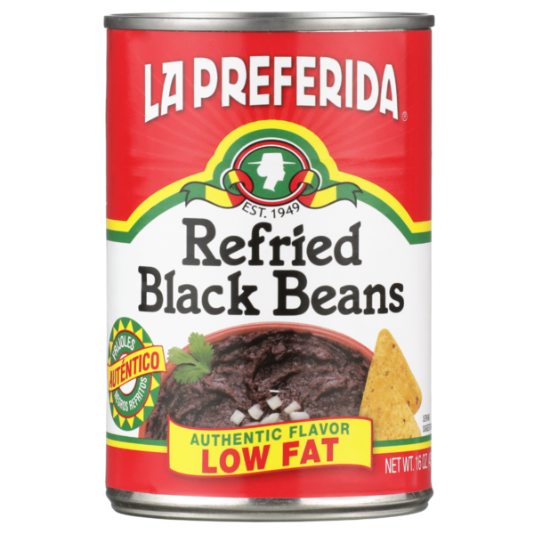 La Preferida Refried Black Beans (Low Fat)  DestGlow