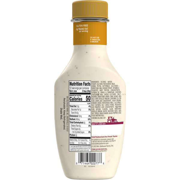 Bolthouse Farms Yogurt Dressing &amp; Dip, Creamy Caesar  DestGlow