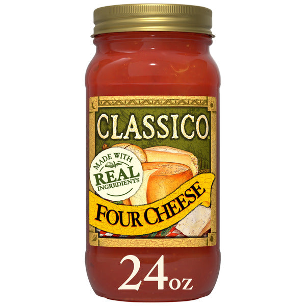 Classico Four Cheese Tomato Spaghetti Pasta Sauce  DestGlow