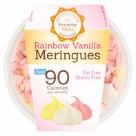 Krunchy Melts Rainbow Vanilla Meringues️  DestGlow