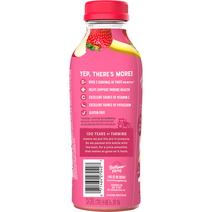 Bolthouse Farms 100% Juice Smoothie, Strawberry Banana
