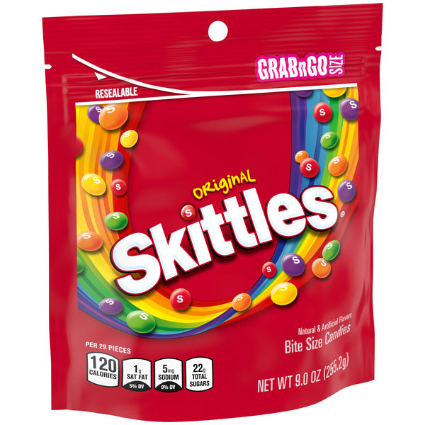 Skittles Original Chewy Candy Grab N Go  DestGlow