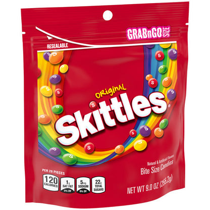 Skittles Original Chewy Candy Grab N Go