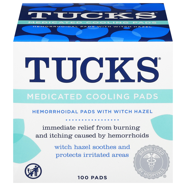 TUCKS Medicated Cooling Pads  DestGlow