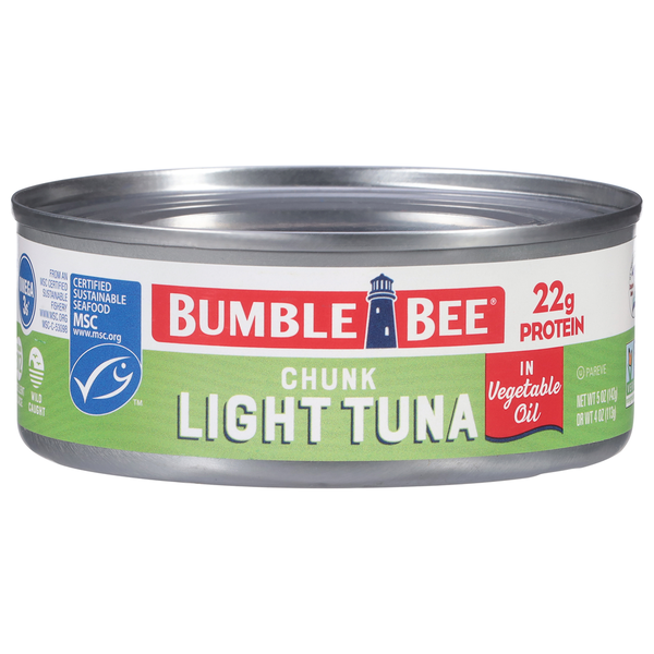 Bumble Bee Chunk in Vegetable Oil Light Tuna  DestGlow