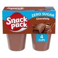 Snack Pack Zero Sugar Chocolate Pudding Cups️  DestGlow