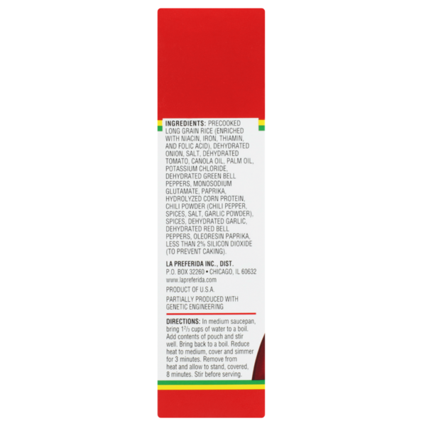 La Preferida Spanish Rice, Box (Ready in 15 Min)  DestGlow