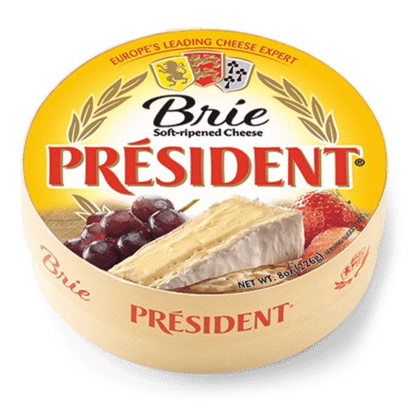 Président Brie Cheese, Soft‑Ripened  DestGlow