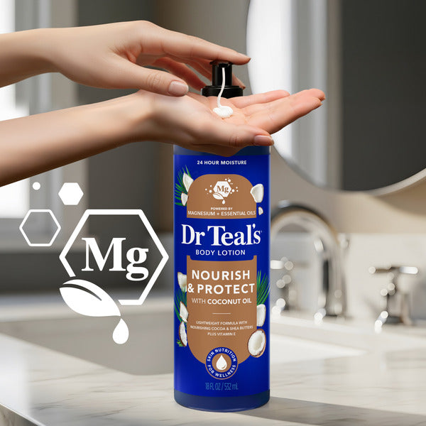 Dr Teal’s Body Lotion, with Coconut Oil &amp; Essential Oils