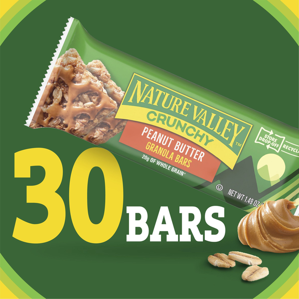 Nature Valley Peanut Butter Crunchy Granola Bars  DestGlow