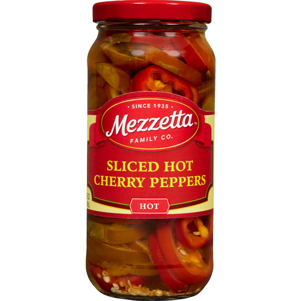 Mezzetta Sliced Hot Cherry Peppers  DestGlow