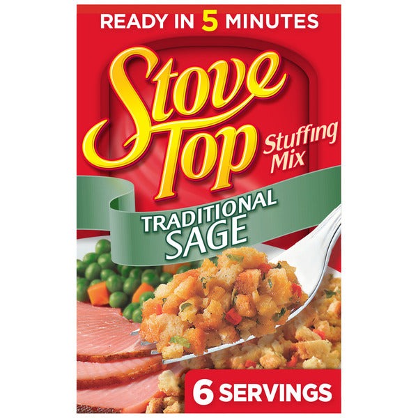 Kraft Stove Top Traditional Sage Stuffing Mix  DestGlow