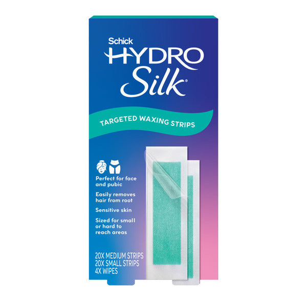 Schick Targeted Waxing Strips Kit for Face &amp; Pubic Hair  DestGlow