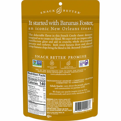 Sahale Snacks Glazed Mix, Banana Rum Pecans