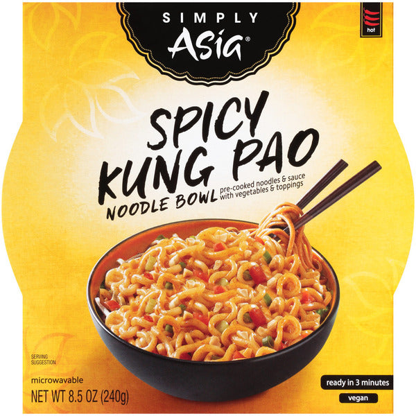 Simply Asia Spicy Kung Pao Noodle Bowl  DestGlow