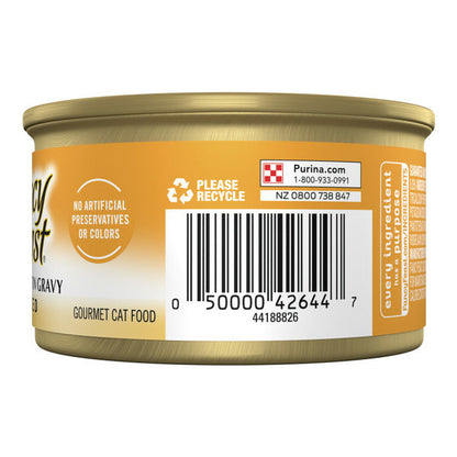 Purina Fancy Feast Gravy Wet Cat Food, Sliced Turkey Feast in Gravy