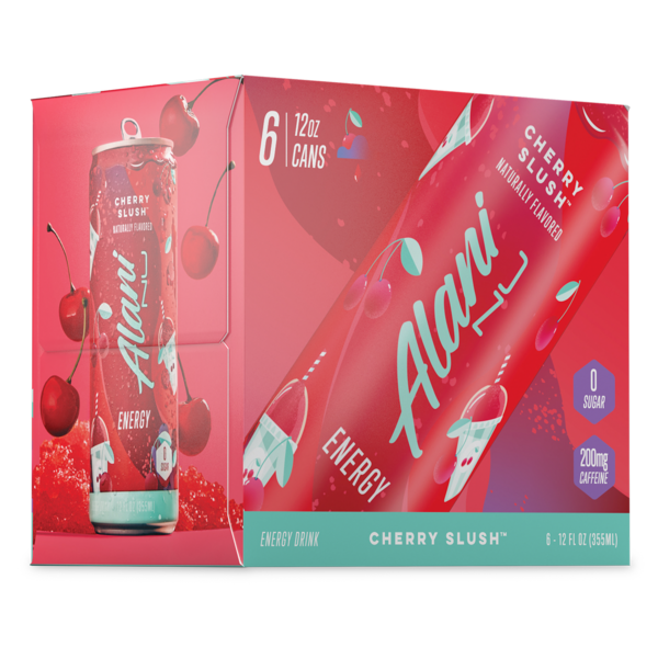 Alani Nu Energy Drink Cherry Slush  DestGlow