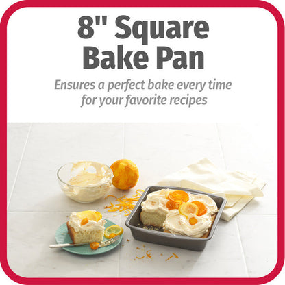GoodCook Everyday Nonstick Steel Square Pan 8x8