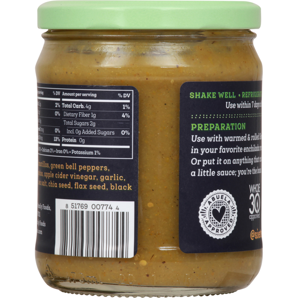 Siete Enchilada Sauce, Green  DestGlow