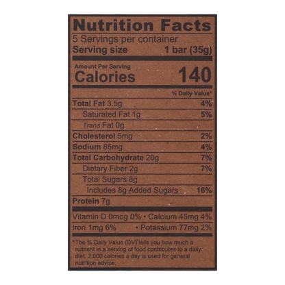 Kodiak Chocolate Chip Chewy Bars