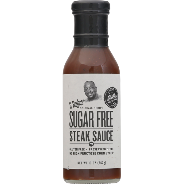 G Hughes Steak Sauce, Sugar Free  DestGlow