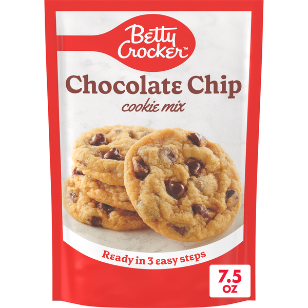 Betty Crocker Chocolate Chip Snack Size Cookie Mix  DestGlow