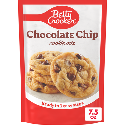 Betty Crocker Chocolate Chip Snack Size Cookie Mix  DestGlow